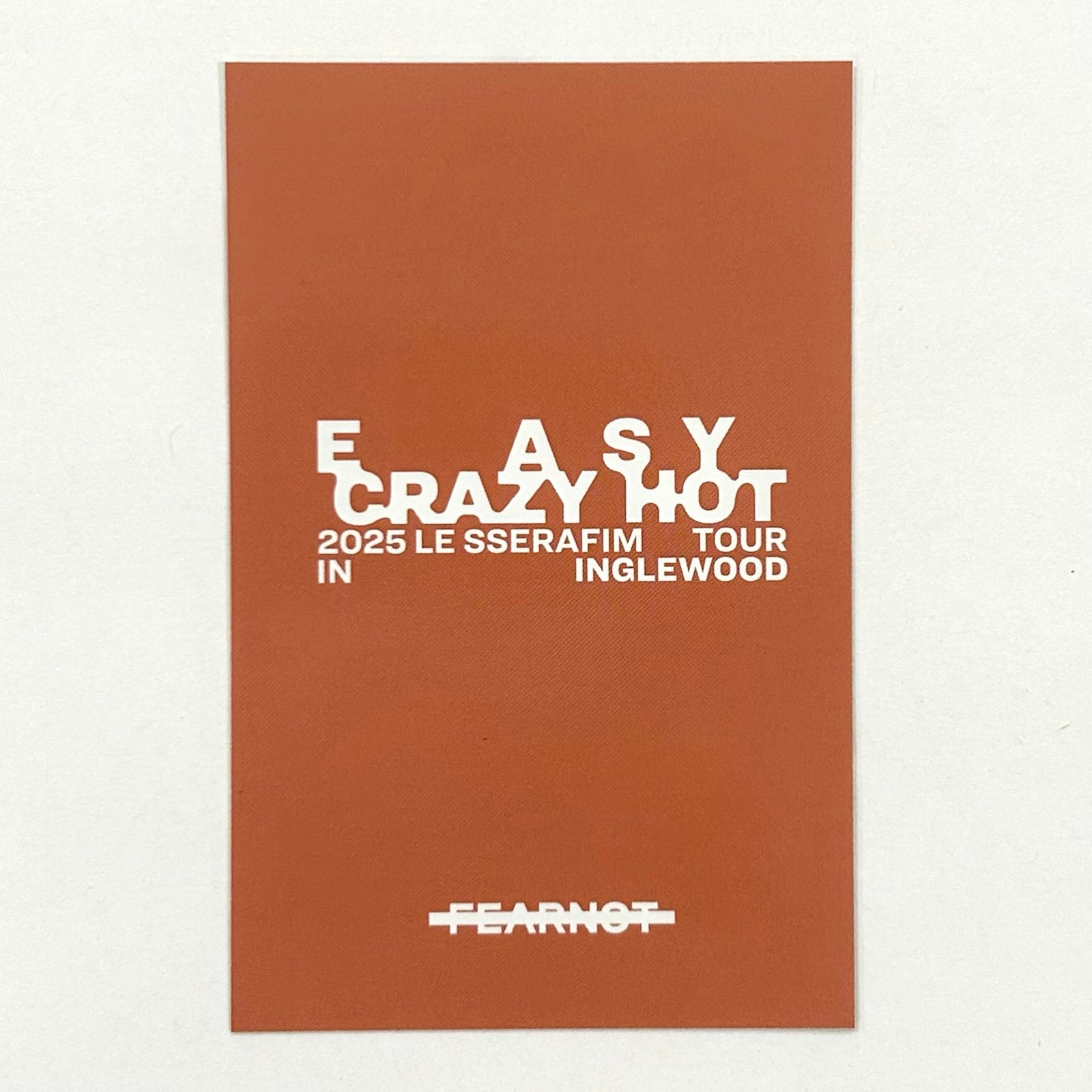 Le Sserafim Chaewon Fearnot Zone LA Los | Mercari