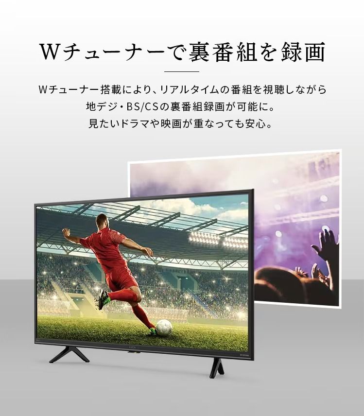 レンタル] アイリスオーヤマ LUCA 32WEA20 32V型 2Kスマート液晶テレビ