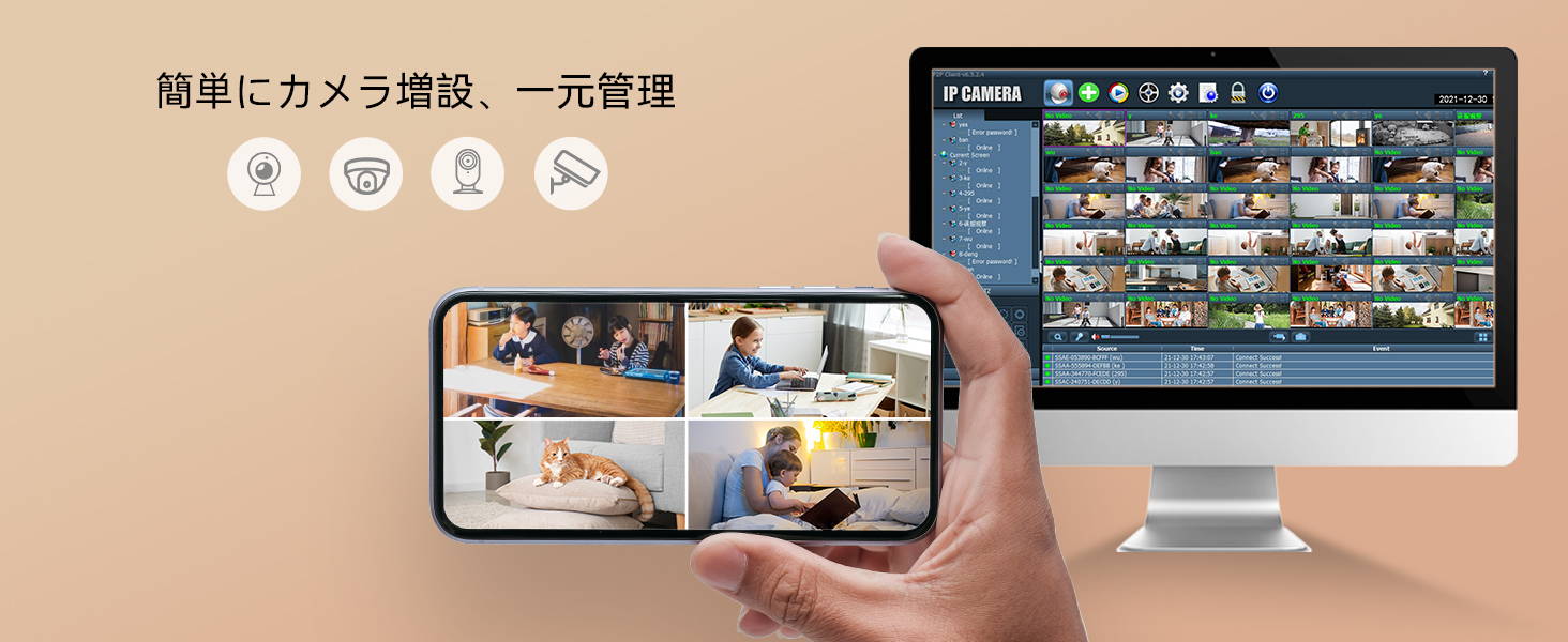 WiFi不要 SIMカード付属 】Ctronics 防犯カメラ4G LTE 300MBデータ体験