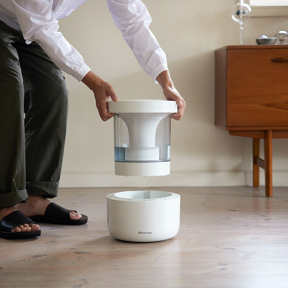 リズム時計】MIST350（超音波式プールレス加湿器）