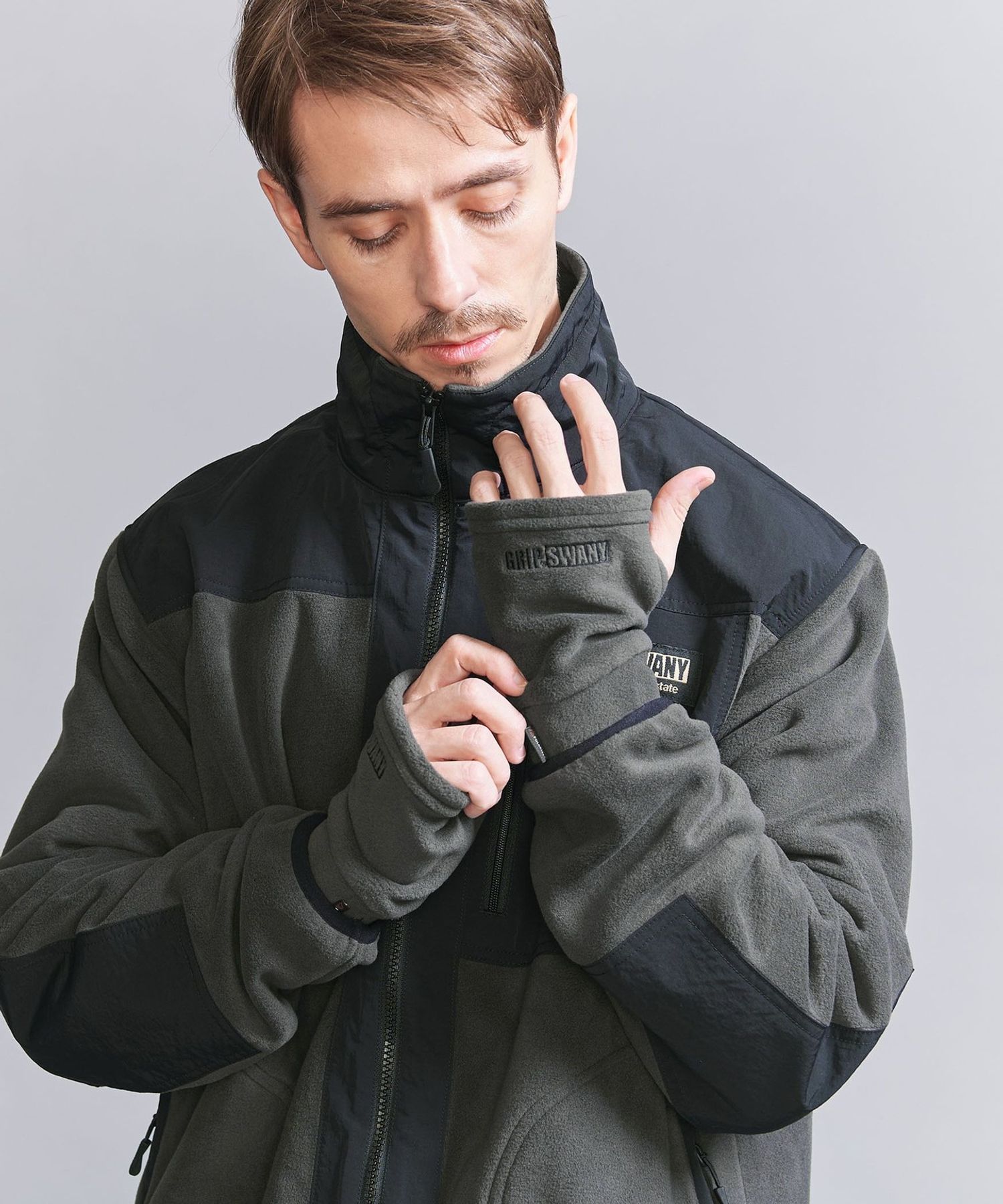 GRIP SWANY＞ ポーラテック フリース ハンドウォーマー