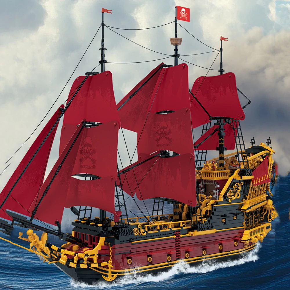 Revenge Sailing Ship LEGO Set for Ship Builders