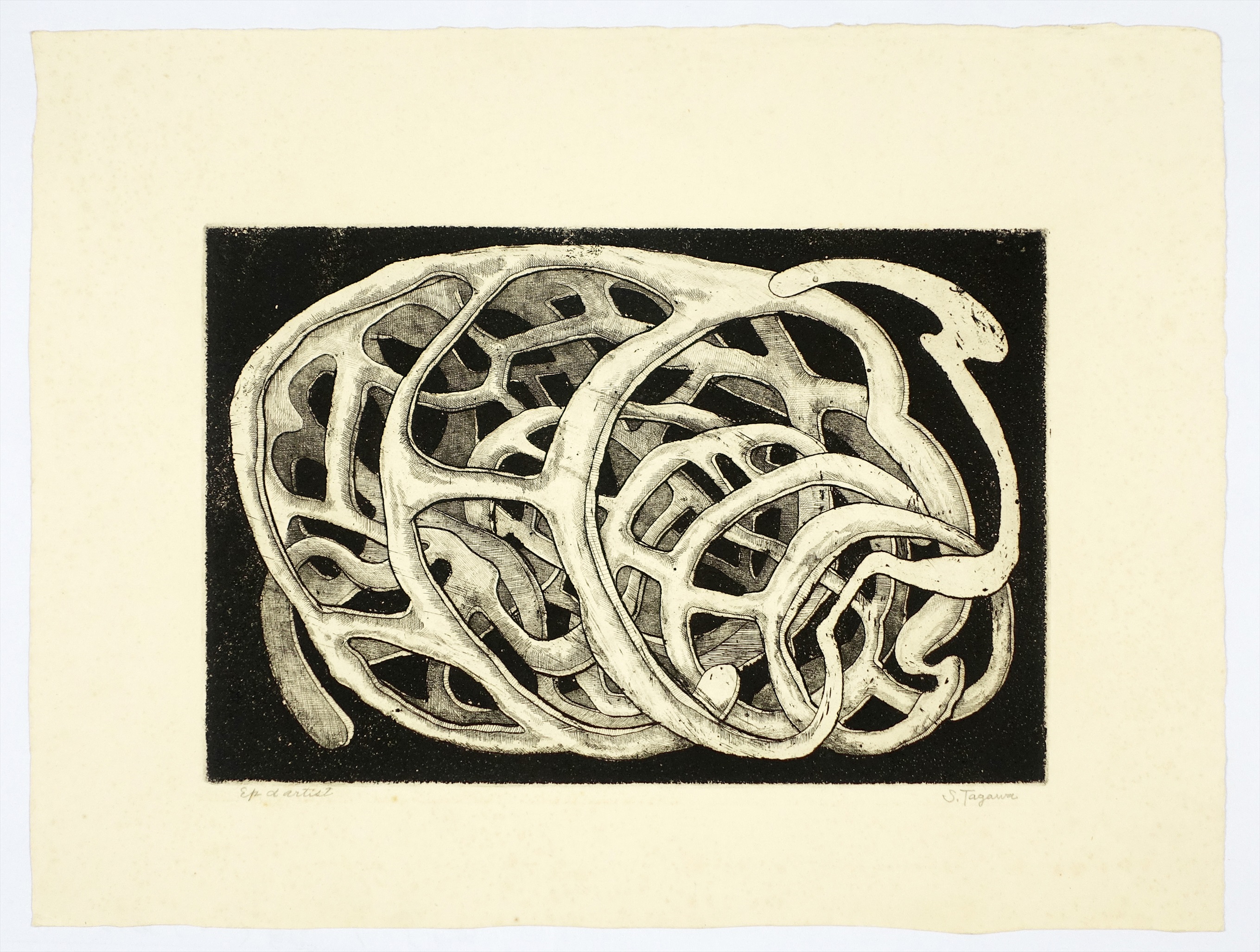 田河水泡銅版画 創世紀 | 山星書店 浮世絵 Yamaboshi-Shoten Ukiyo-e