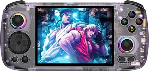 Anbernic RG406H/T820/8GB/128GB UFS2/Android/Purple/B(No Game