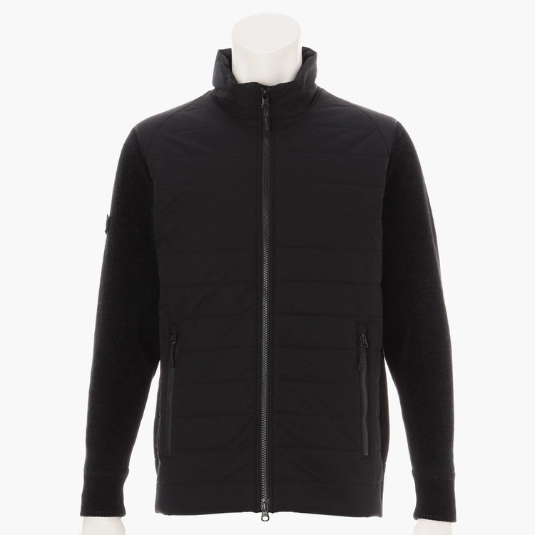 MEN'S WINDBLOCK MOLE YARN KNIT BLOUSON（メンズ ウィンドブロック