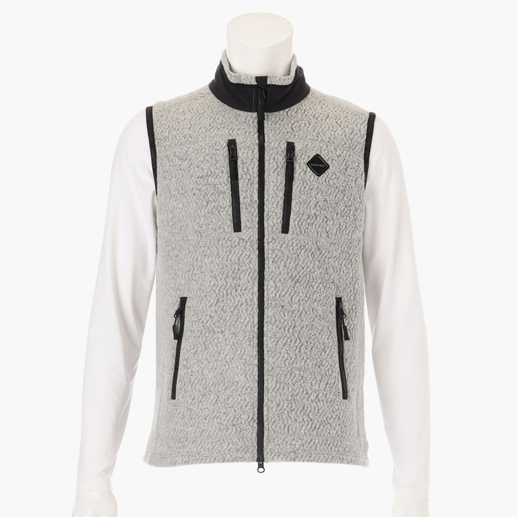 MEN'S WOOL BOA VEST（メンズ ウールボアベスト（ボア・フリース