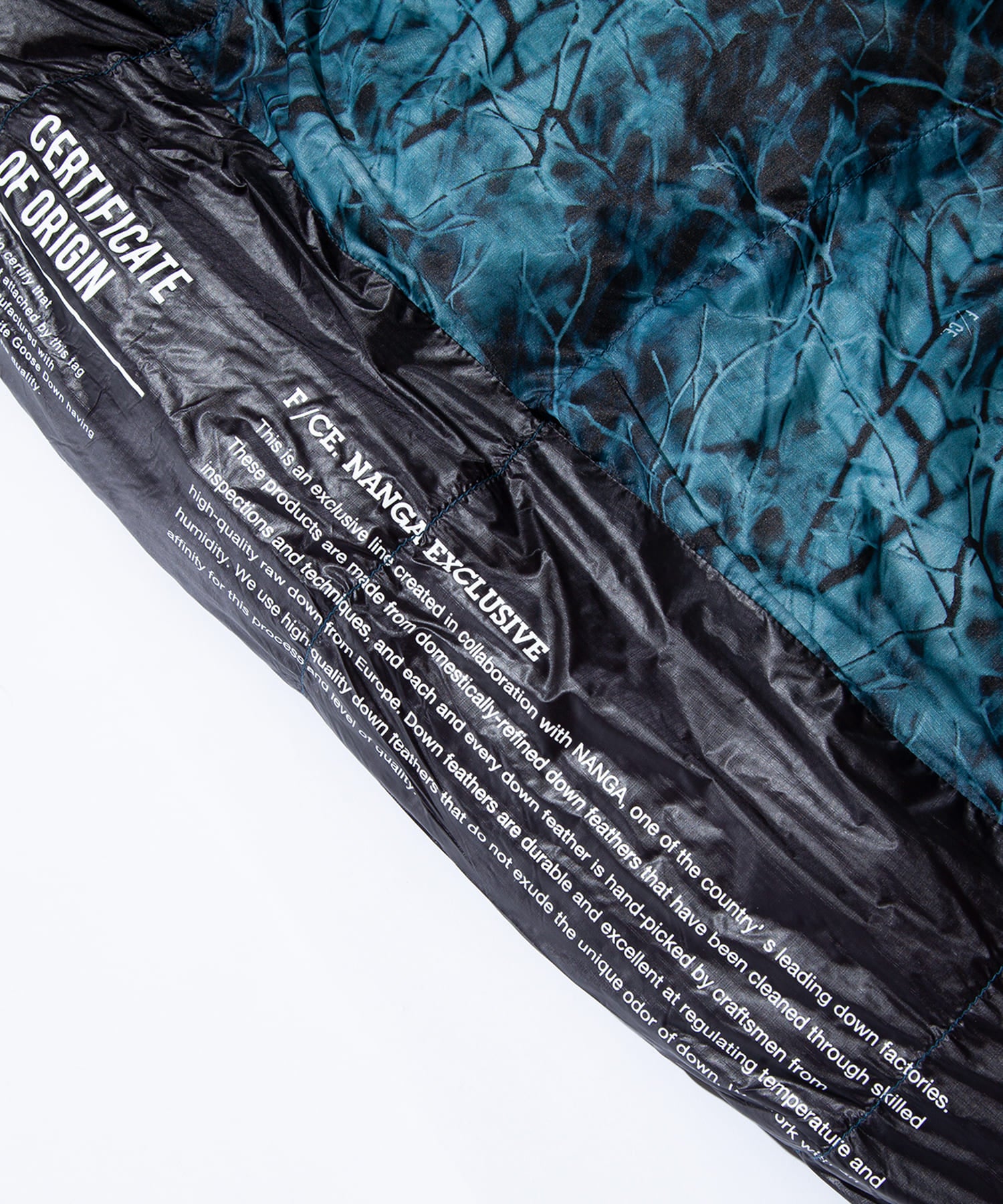F/CE. × NANGA ENVIRONMENT UDD SLEEPING BAG 1000 – unexpected store