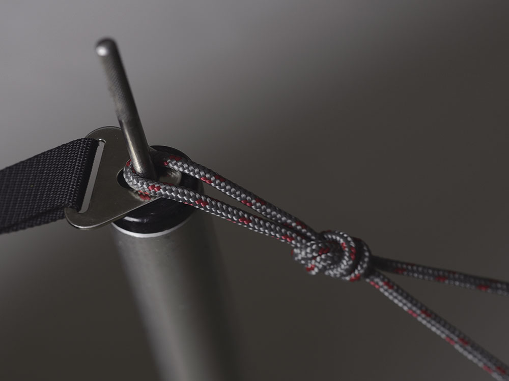 snow peak スノーピーク ウイングポールレッド 240cm タープ テント