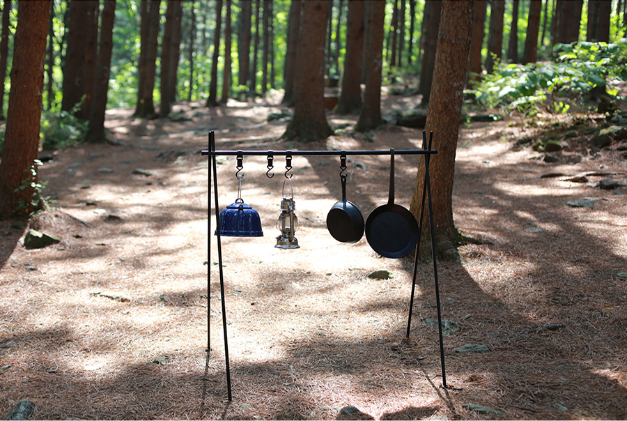 AS2OV (アッソブ) FIRE PROOF HANGER RACK POCKET ALBERTON CANVAS