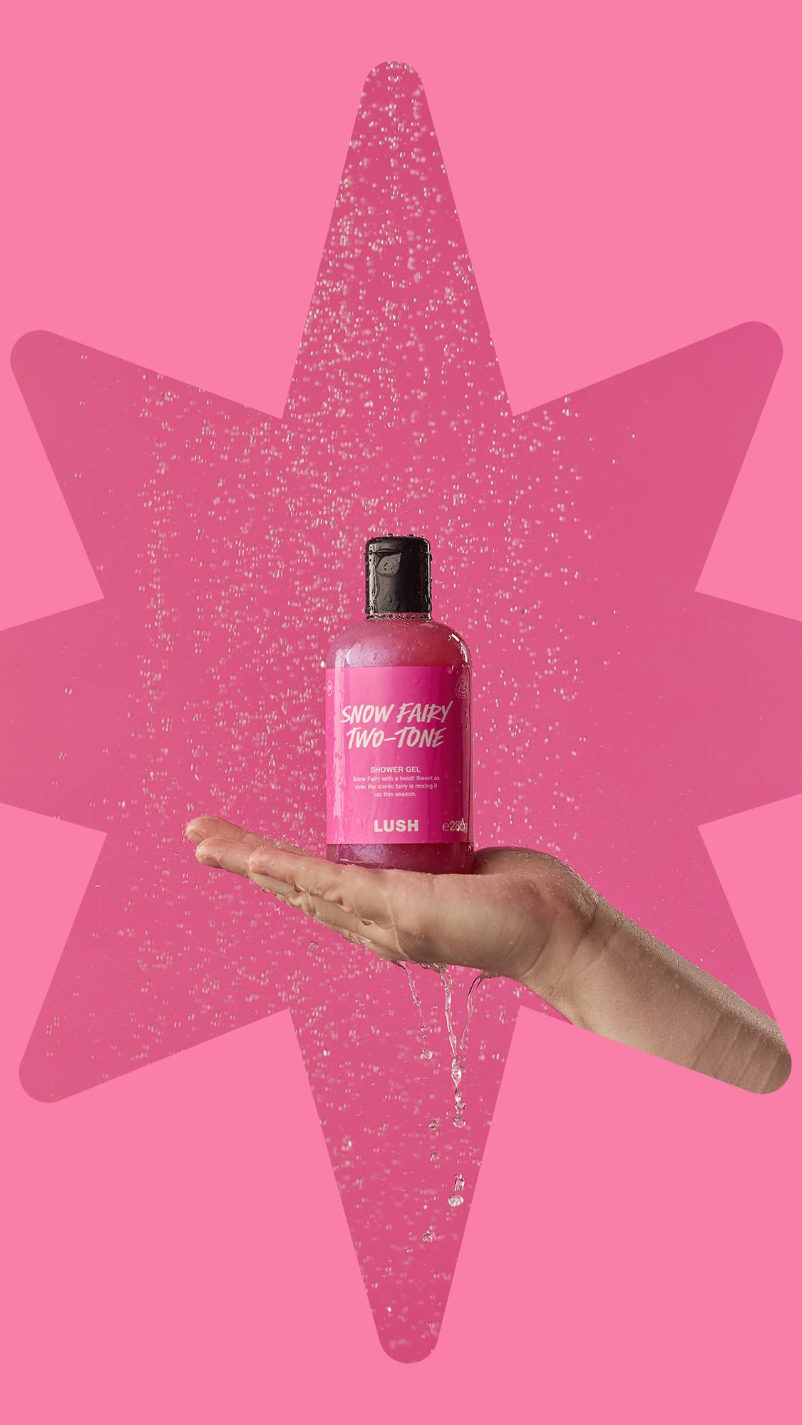 スノーフェアリー ツートーンジェリー シャワージェル | LUSH