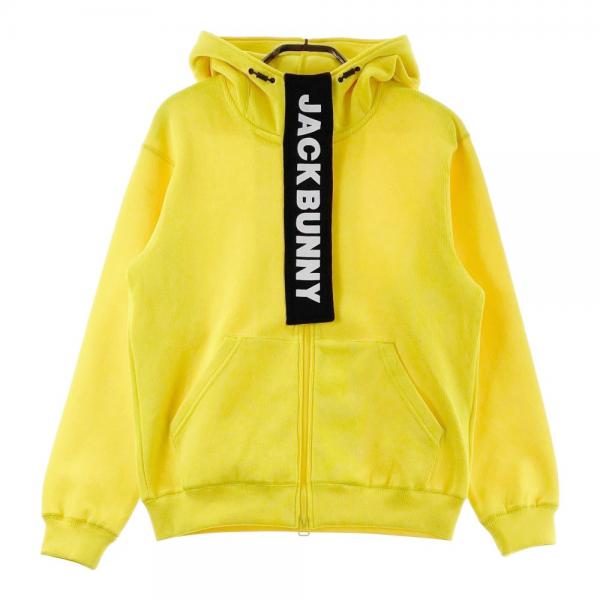 JACK BUNNY ジャックバニー ニット ジップパーカー イエロー系 サイズ