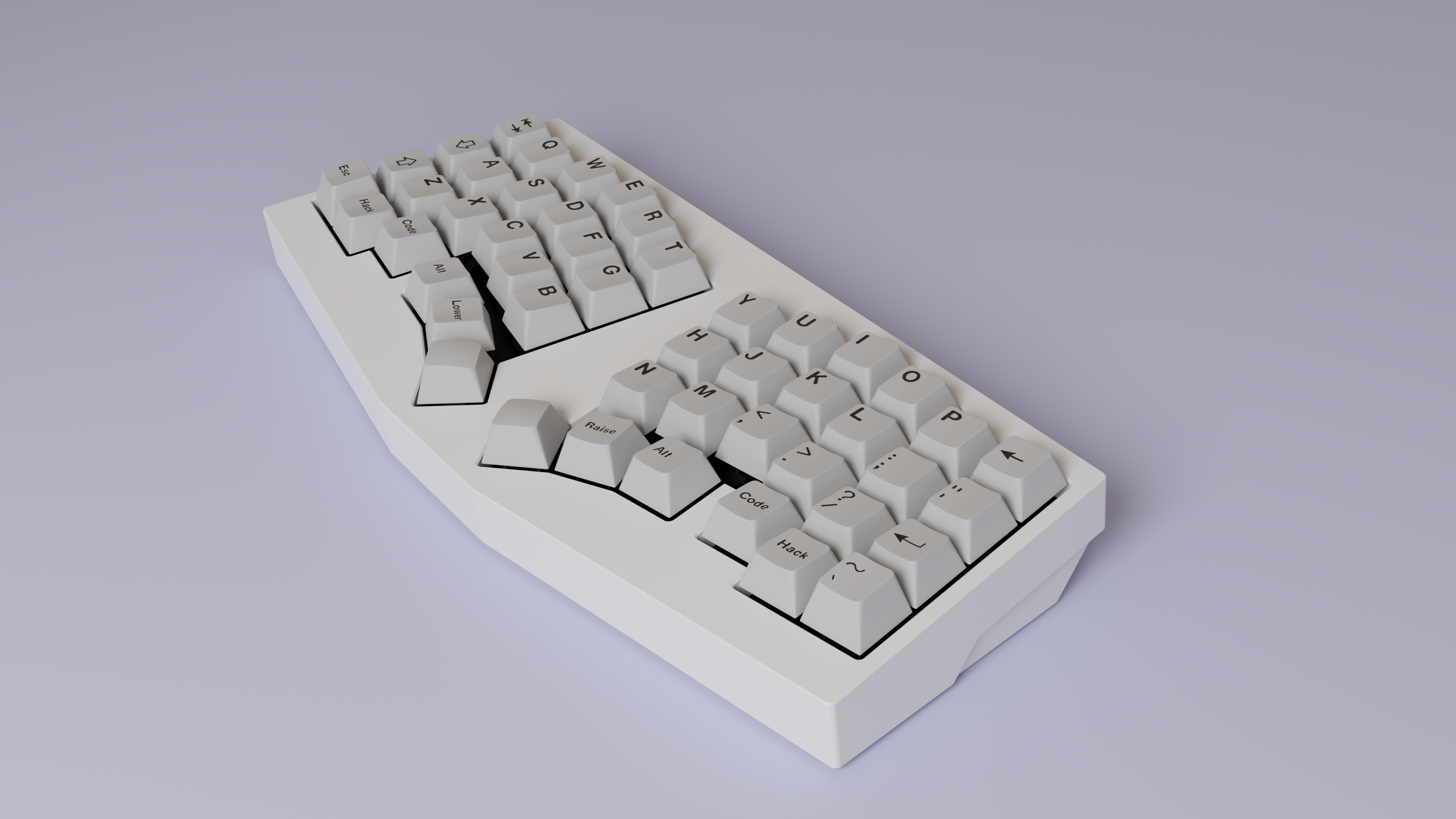 アルミ削り出しの一体型キーボードをつくった - log.fstn