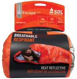 防災用寝袋,エマージェンシーシュラフ,SOLエスケイプビビィ