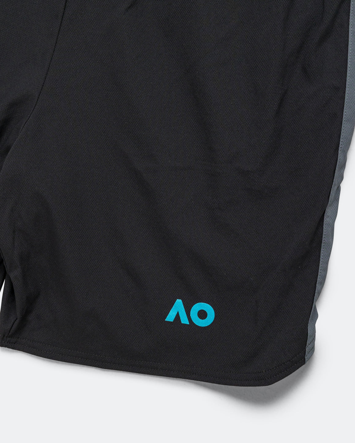 New Balance - Mens Tournament Short x Paperboy - Black | Up There