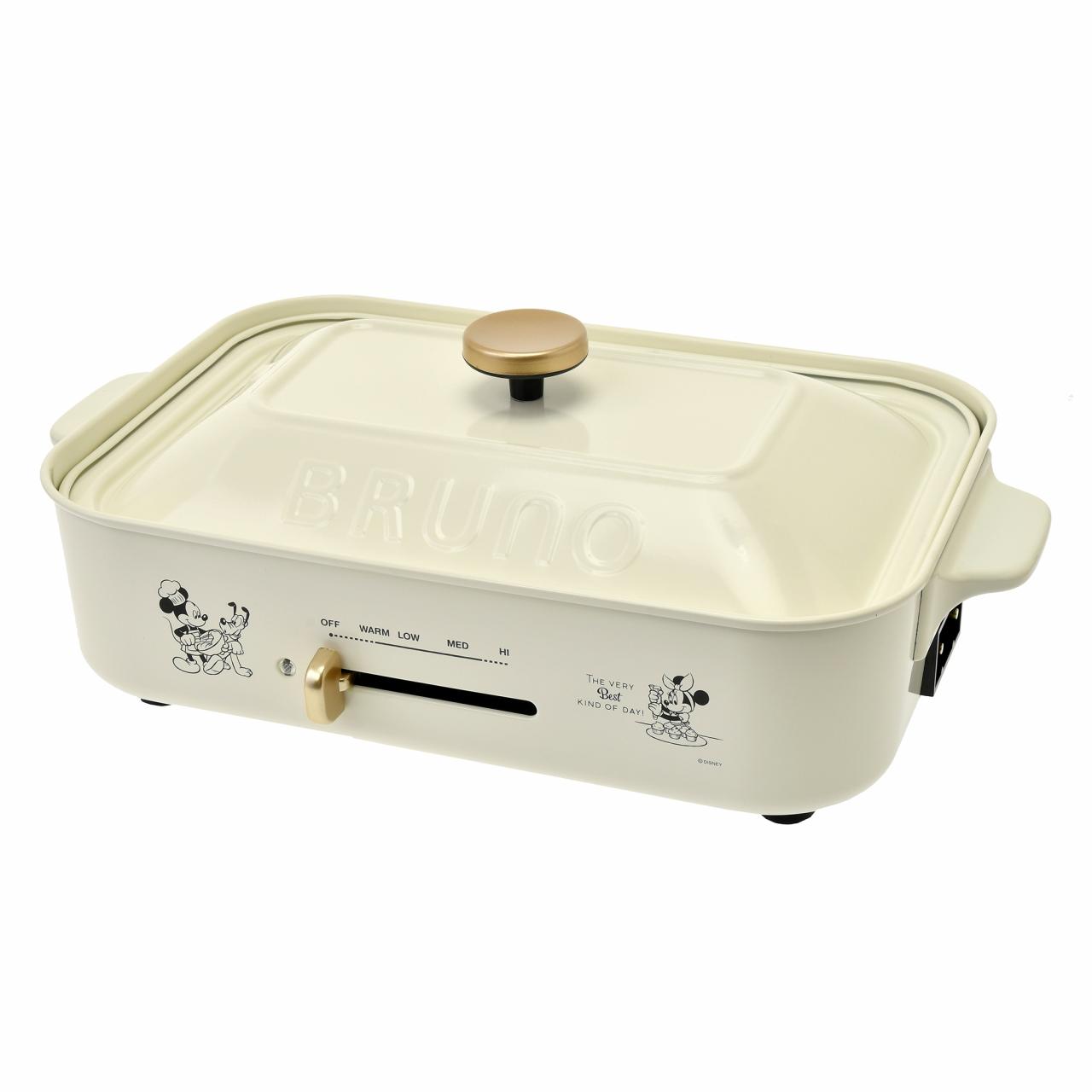 BRUNO×ディズニー】レトロ可愛い「ホットプレート＆トースター