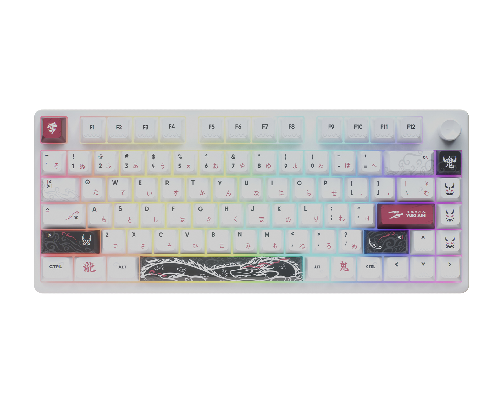 Yuki Aim x Arbiter Oni 2.0 75% Keyboard ANSI [Hall Effect