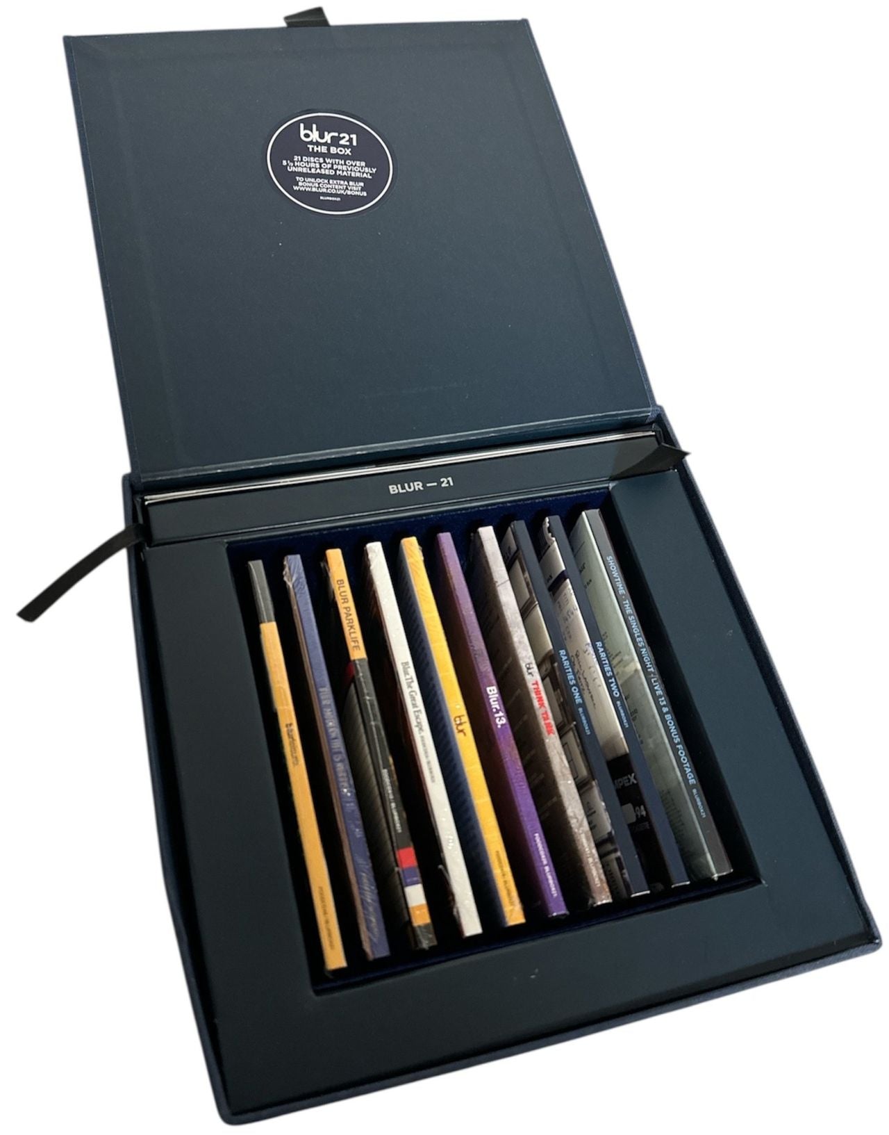 Blur Blur 21 - The Box - Sealed Albums UK Cd album box set