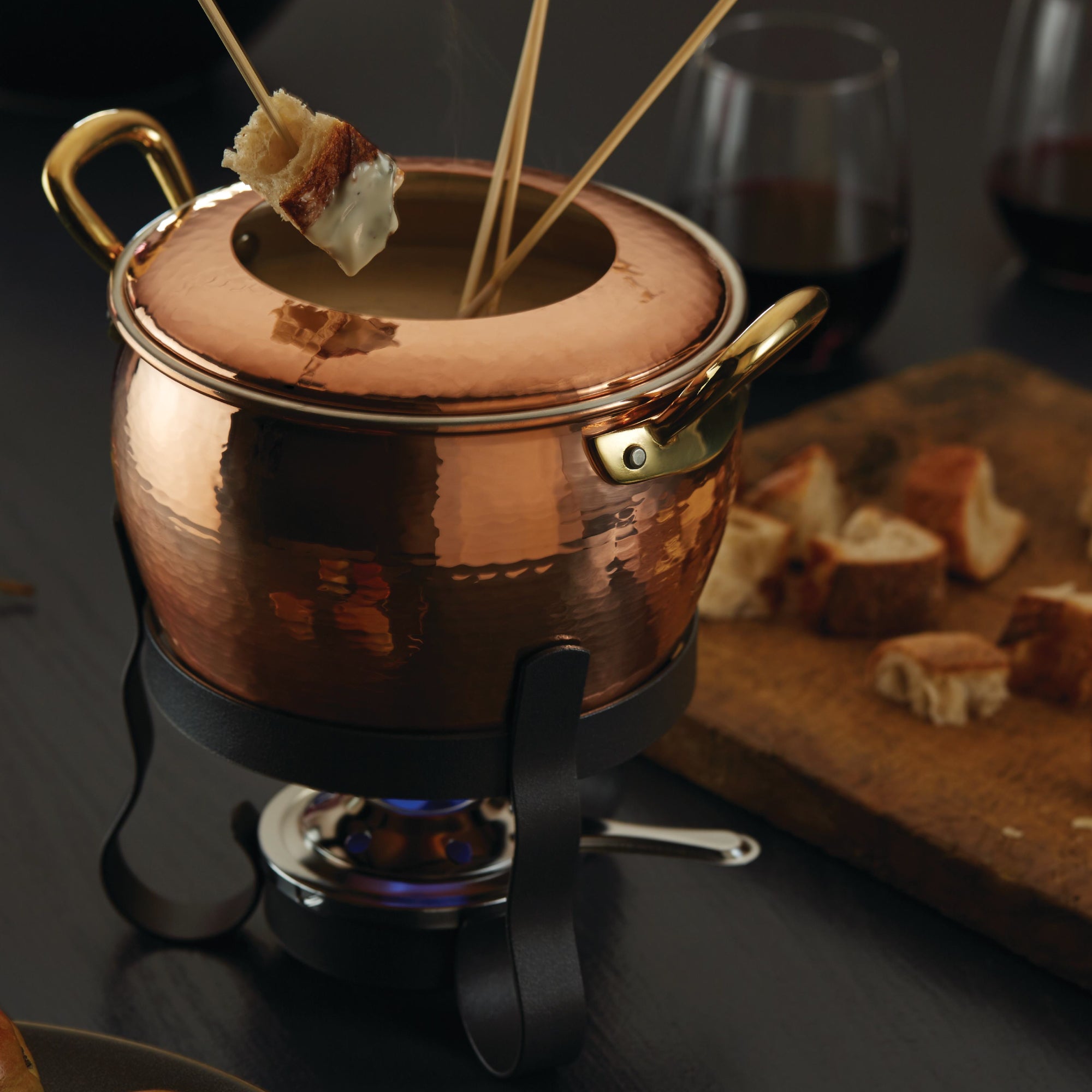 Ruffoni 4 Piece Copper Fondue Michelle Set - Historia – Ruffoni US