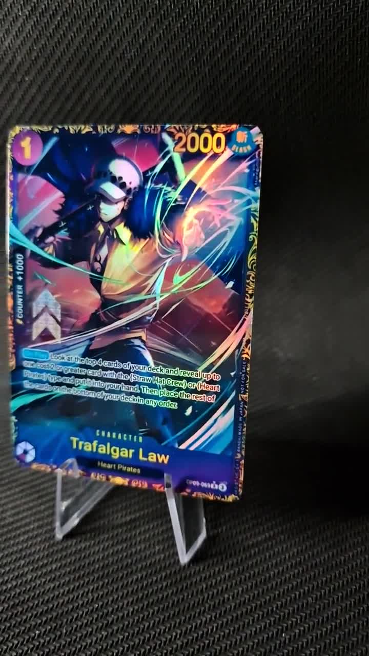 ワンピース プロキシカード ホロ - トラファルガー・ロー OP09-069