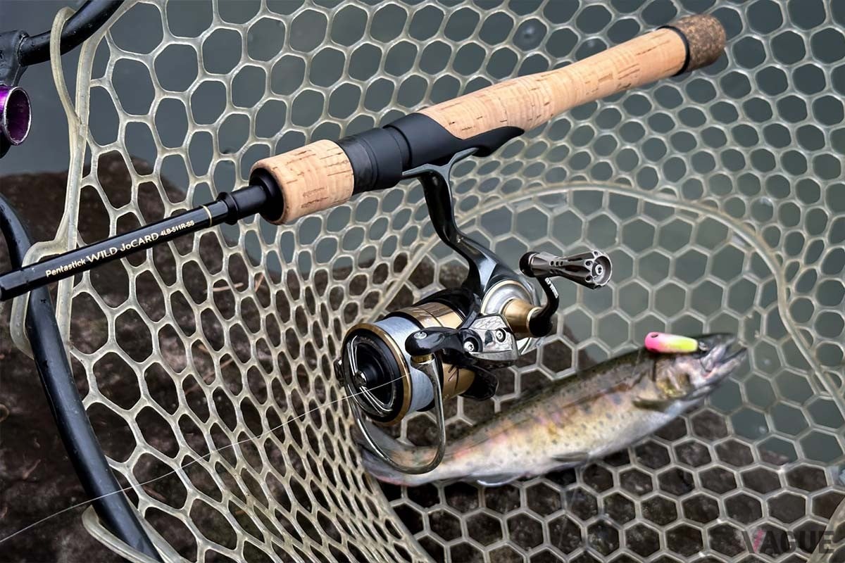 どのルアーを誰が使っても釣れるロッド”エリアトラウトのハイエンド