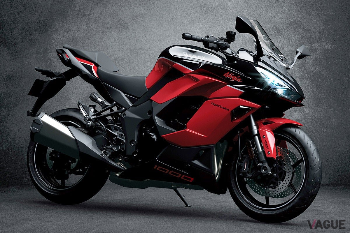 GPZ900R」に着想を得た赤×黒のツートーンカラーがカッコいい