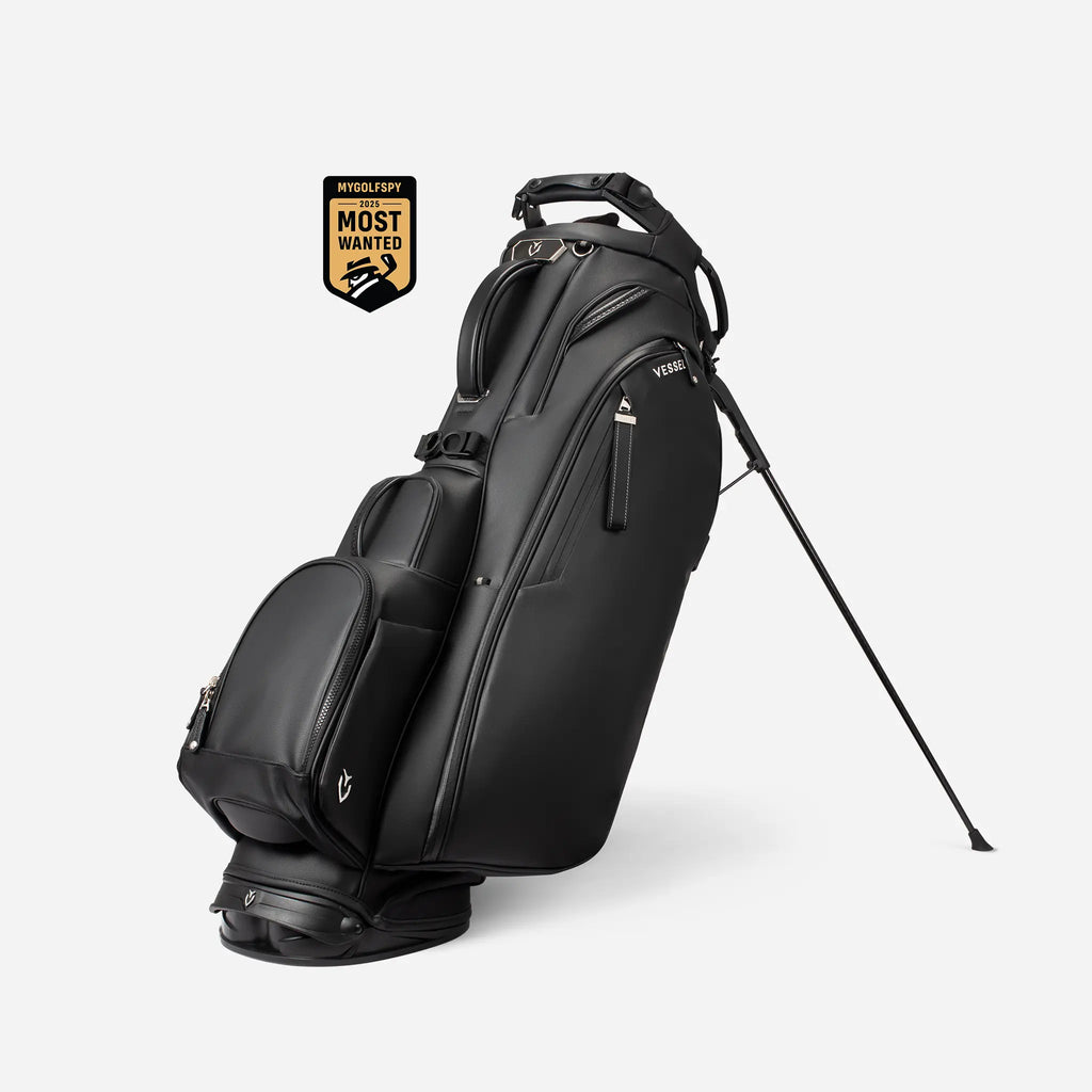 Player V Pro Golf Stand Bag | Premium Design - Black