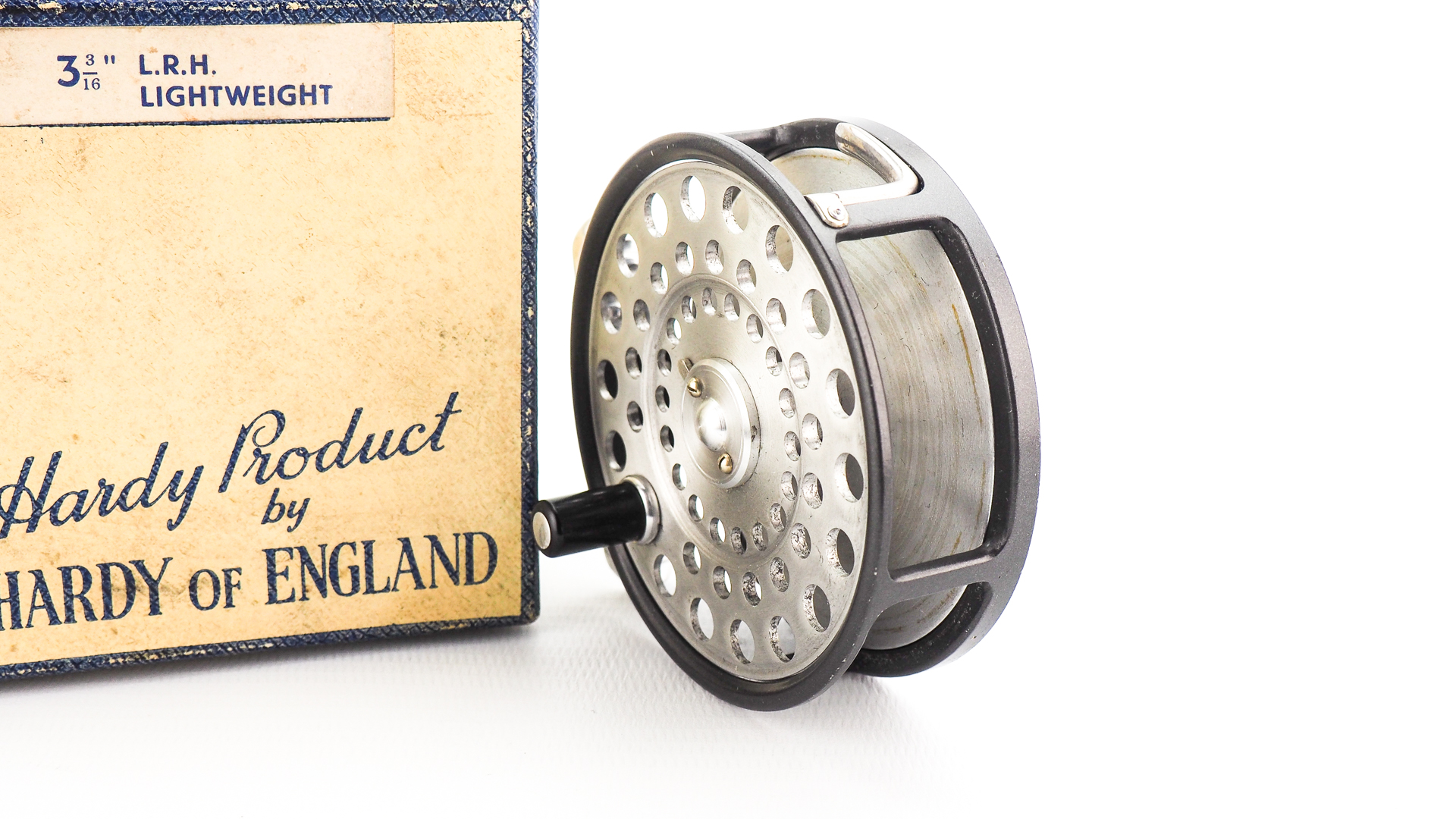 RARE – HARDY “THE L.R.H. LIGHTWEIGHT” 3 3/16″ TROUT FLY REEL