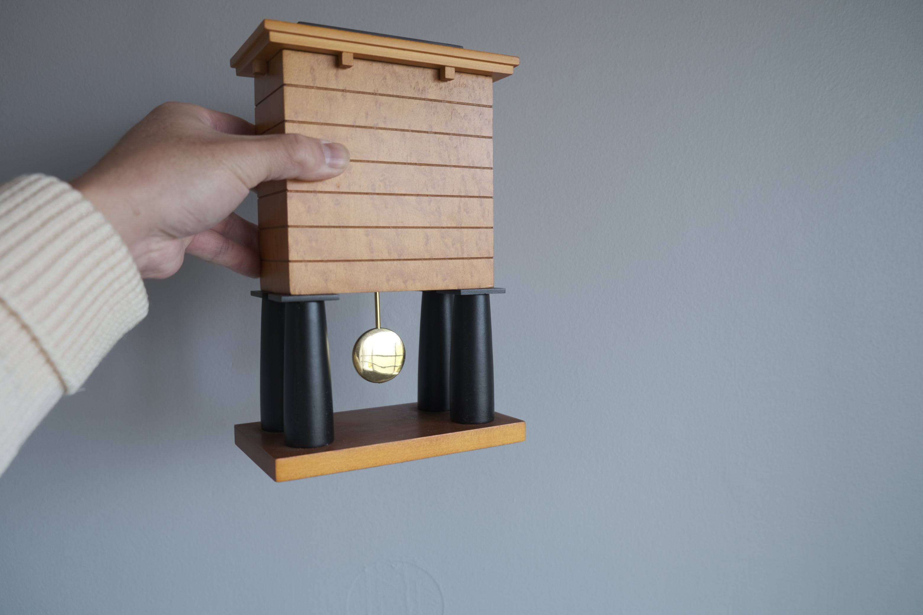 マイケル・グレイブス Mantel Clock｜Alessi 置き時計 ポストモダン