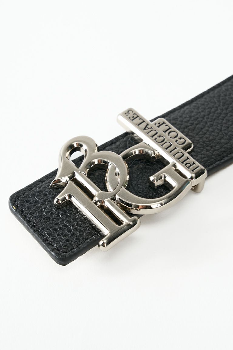 1PIU1UGUALE3 GOLF - ロゴバックルベルト | ブラック | ユニセックス