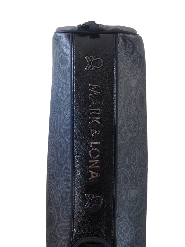 MARK&LONA - Mirage Paisley Caddy Bag | キャディバッグ | ブラック