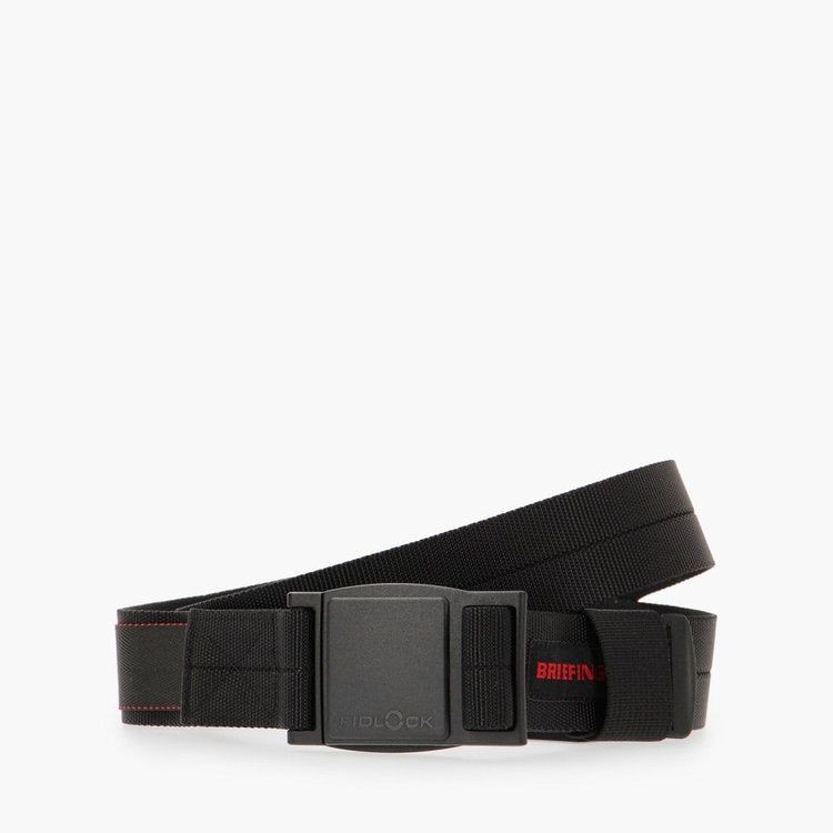 BRIEFING GOLF - WOMENS NYLON BELT FIDLOCK | ベルト | ブラック