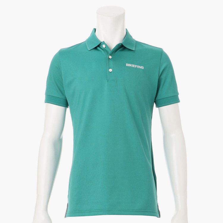 BRIEFING GOLF - MENS TOUR POLO | ポロシャツ | ピーコックグリーン