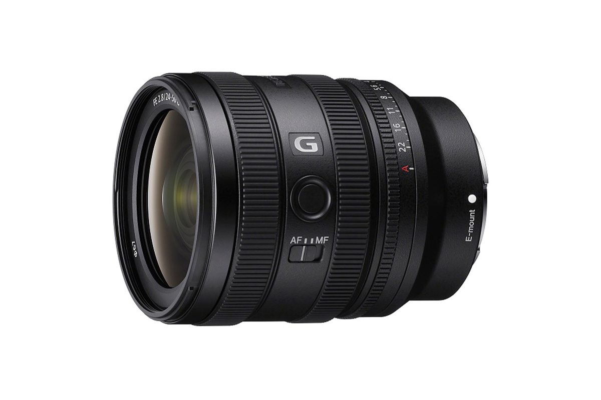 ソニー、小型軽量の大口径標準ズーム Gレンズ 「FE 24-50mm F2.8 G」を