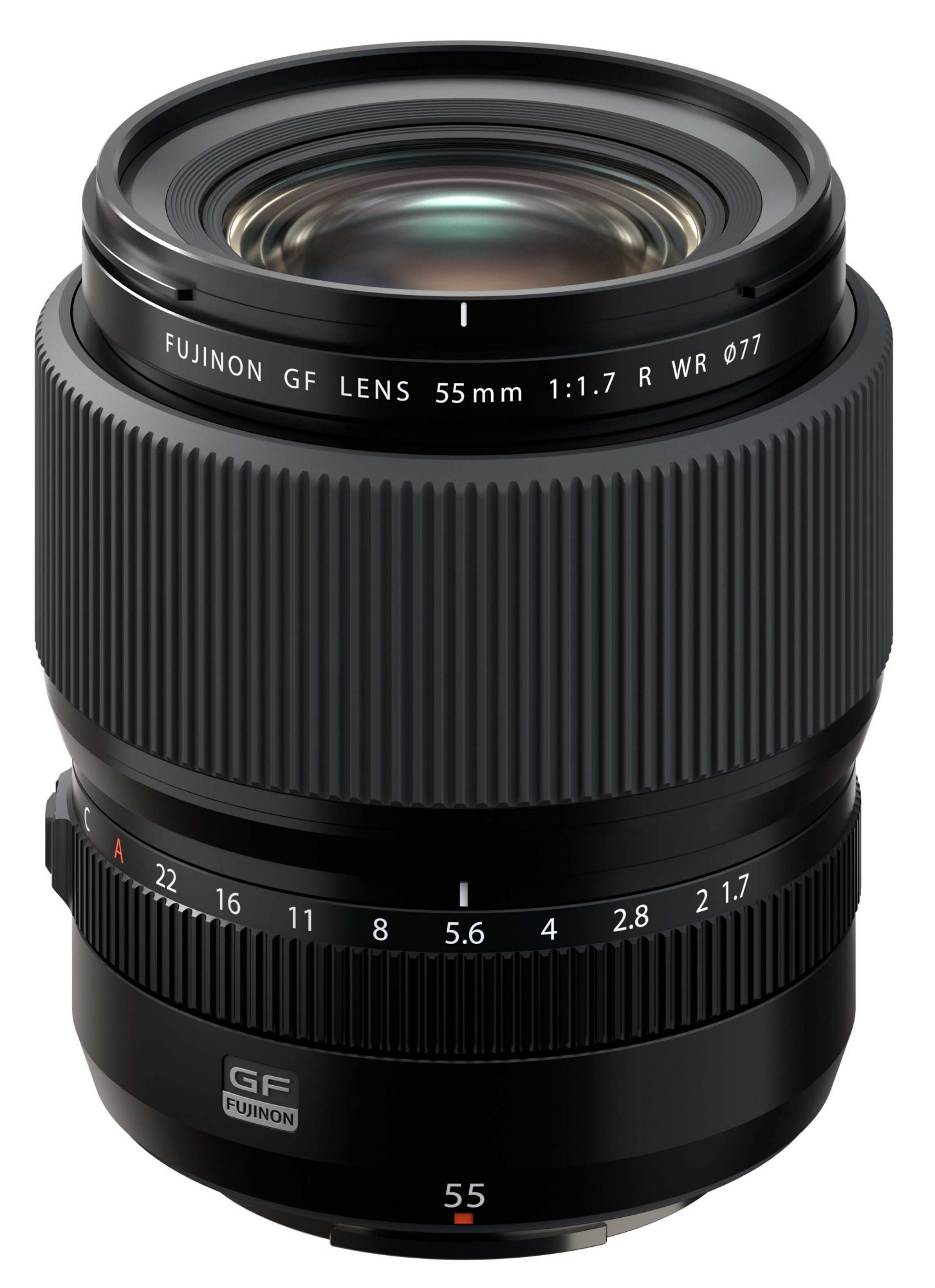 富士フイルム、大口径標準単焦点レンズ「フジノンレンズGF55mmF1.7 R