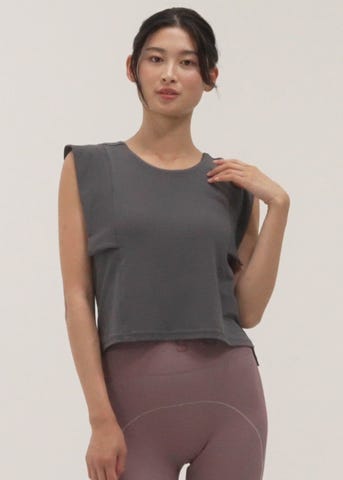 SUKALA】カップ付きウイングショルダートップス(S・M・Lサイズ