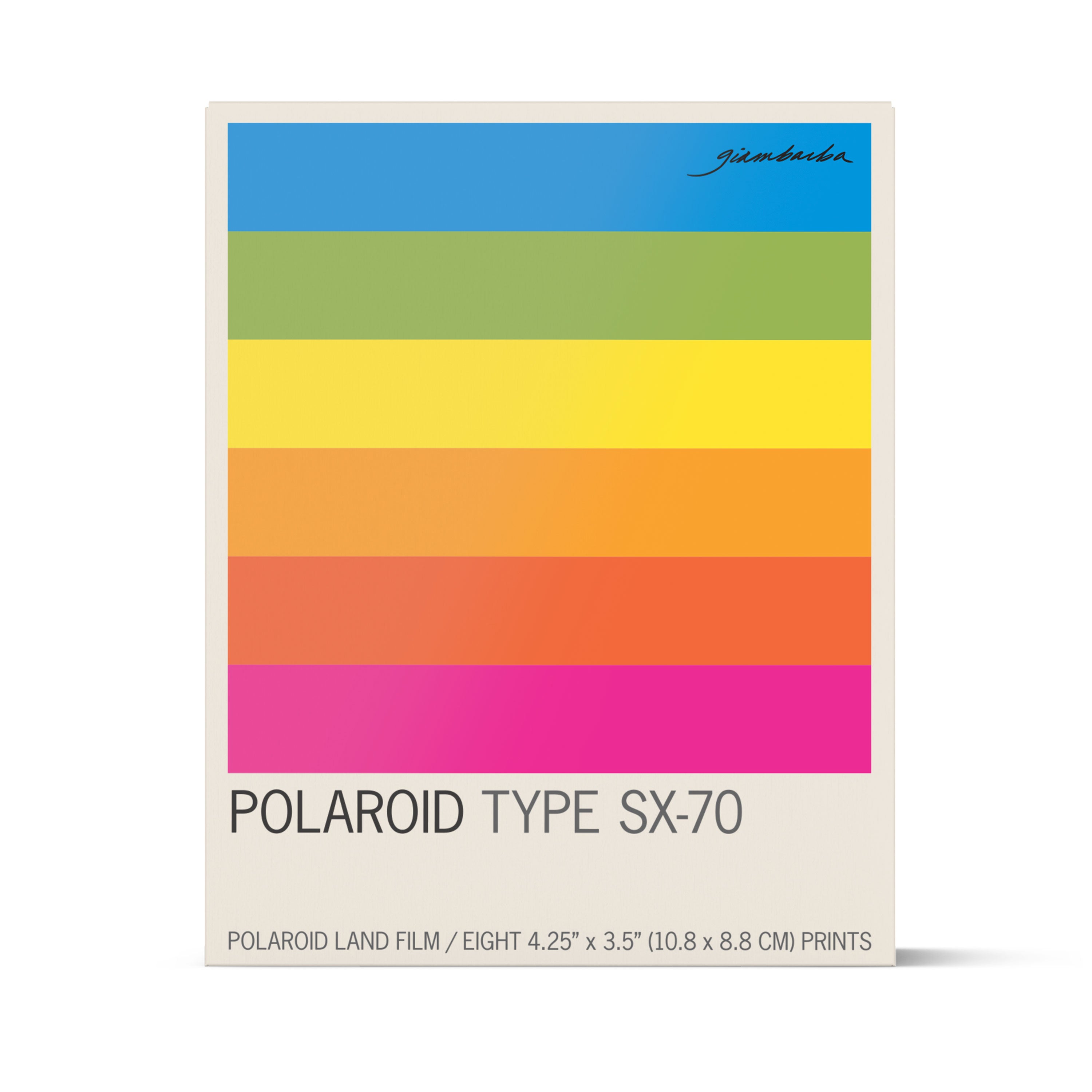 Color SX-70 Film - Paul Giambarba Spectrum Edition | ポラロイド
