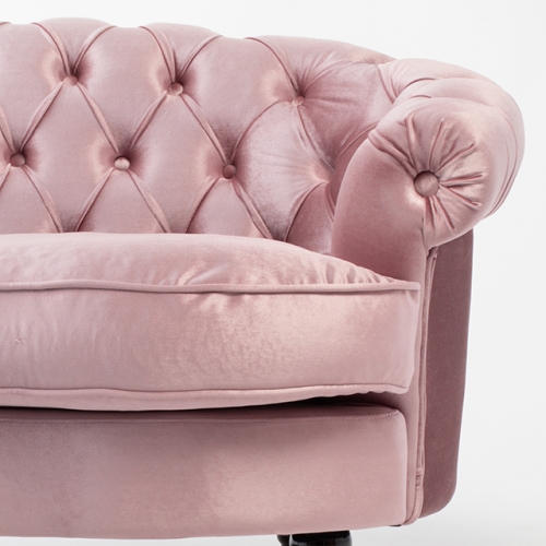 Mousofa モーソファ 2人掛けソファ グレイッシュピンク 布地 NM2F221K