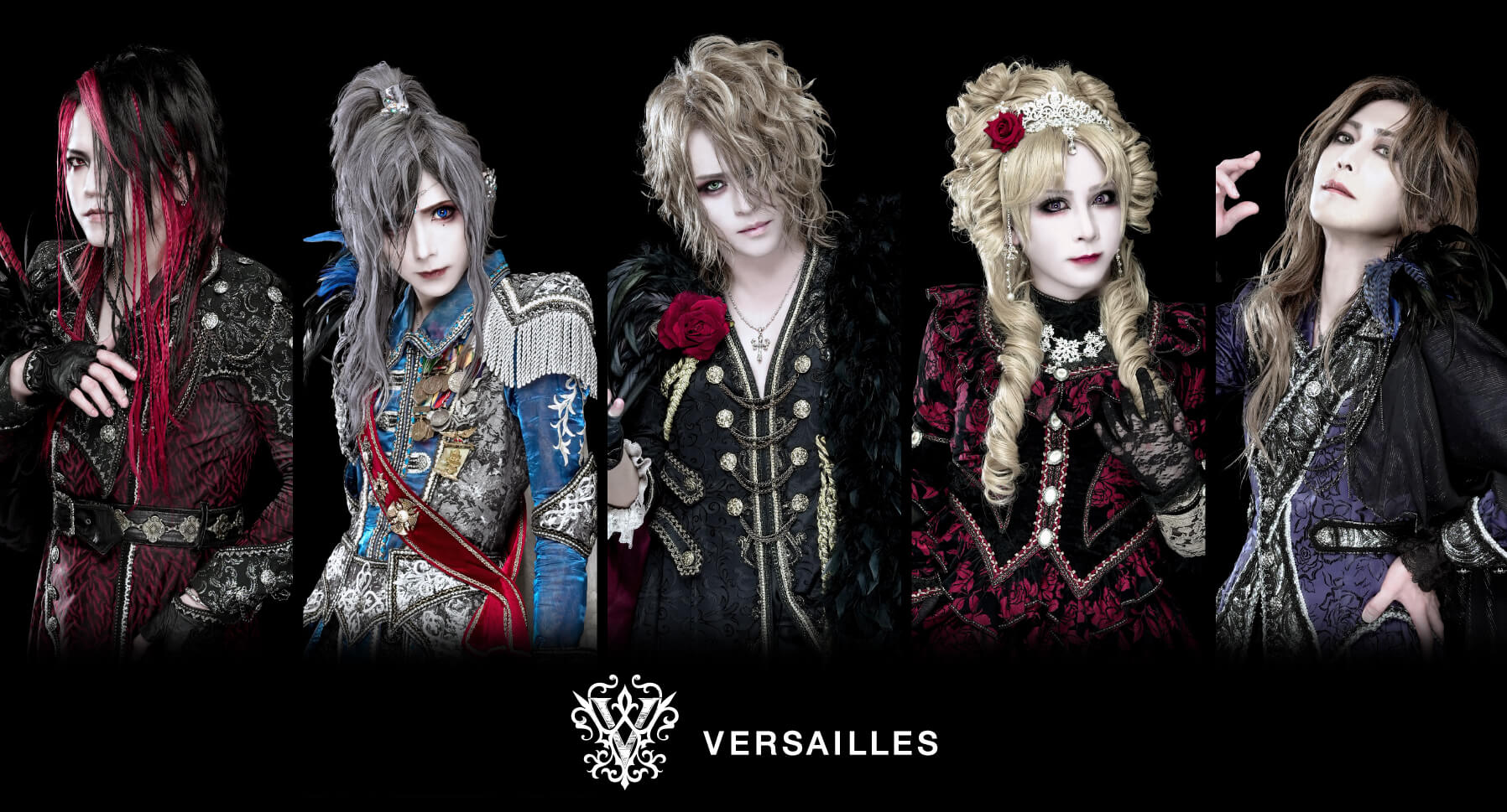 Versailles group photo for 15th Anniversary Tour -JUBILEE- | vkgy