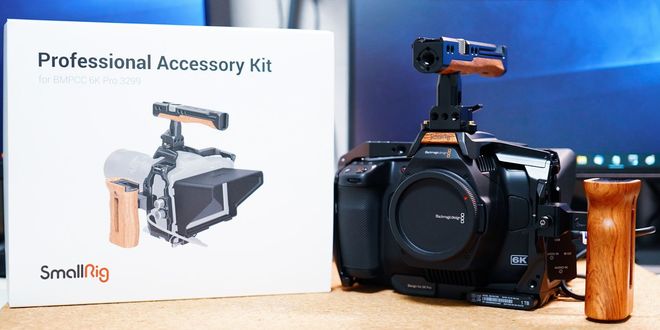 BMPCC 6K Pro用リグ SmallRigアクセサリーキットのレビューするよ