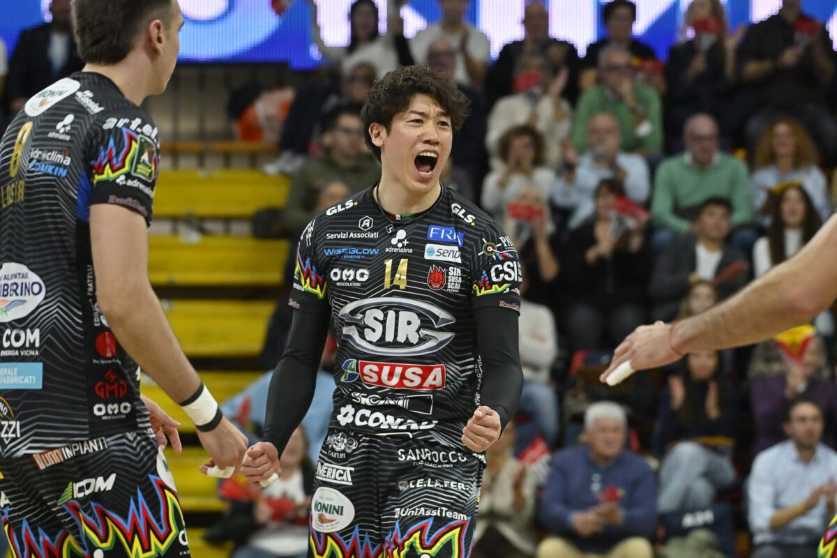 ペルージャがヴェローナに惜敗で今季初黒星… 石川は8得点【セリエA男子