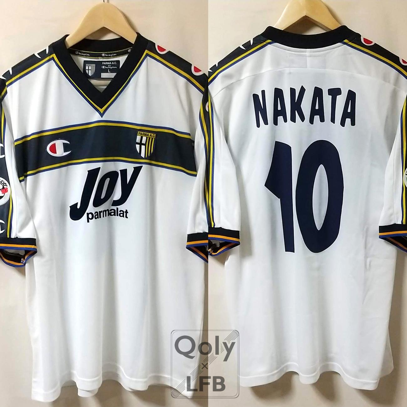 中田英寿氏、移籍20周年！パルマ「2001-02アウェイ」NAKATA