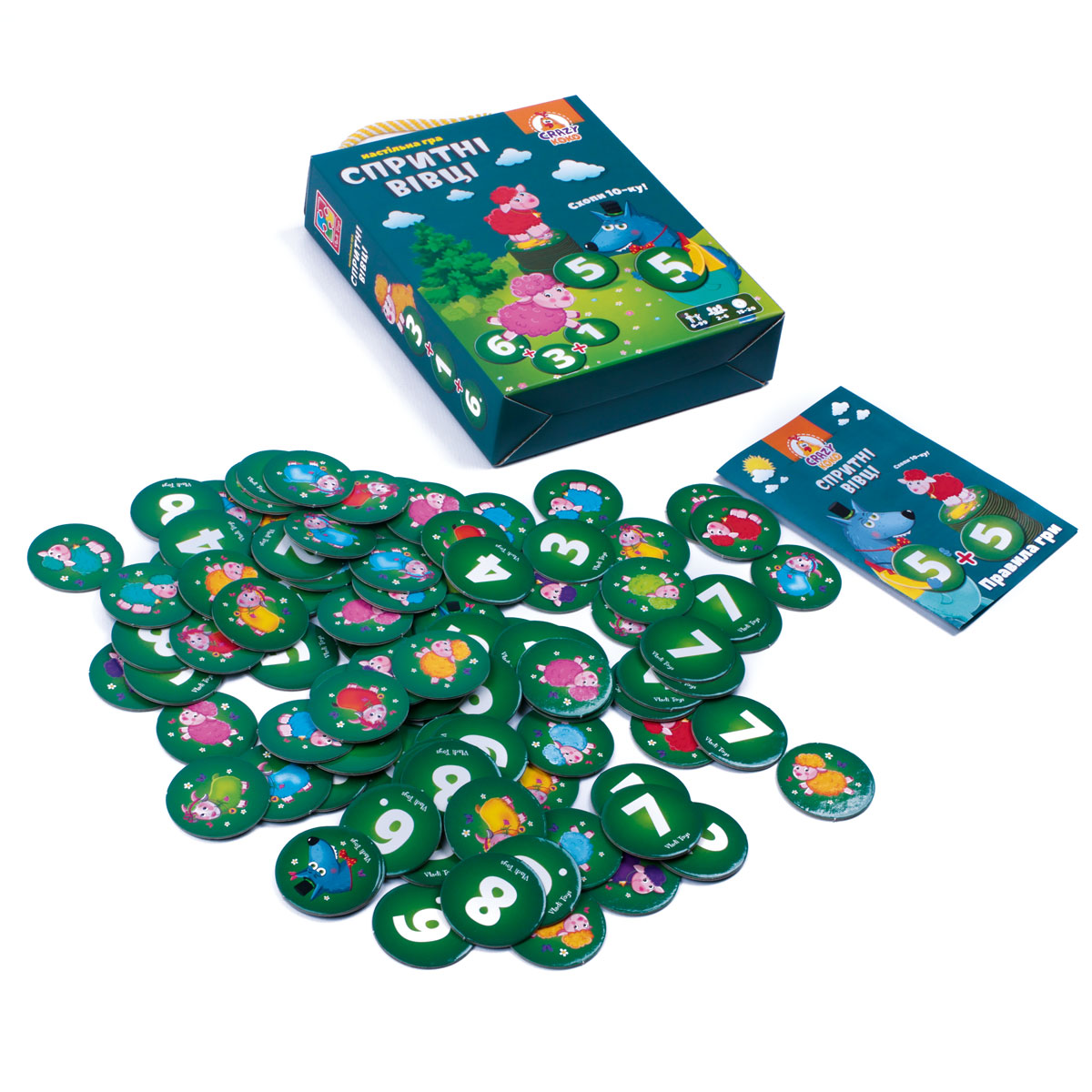 Купити Гра настільна Vladi Toys розважальна. Спритні вівці. Схопи