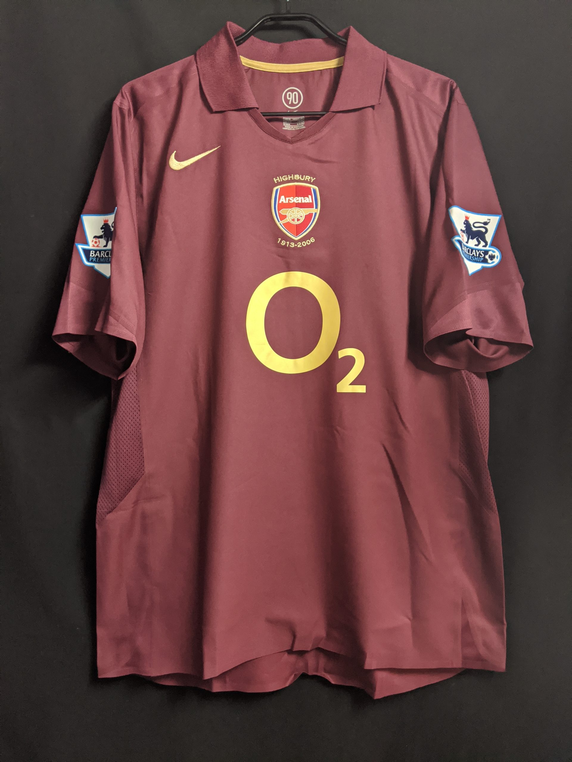 店長“魂の一枚”】入手困難な『選手用』！2005/06アーセナル“ハイベリー