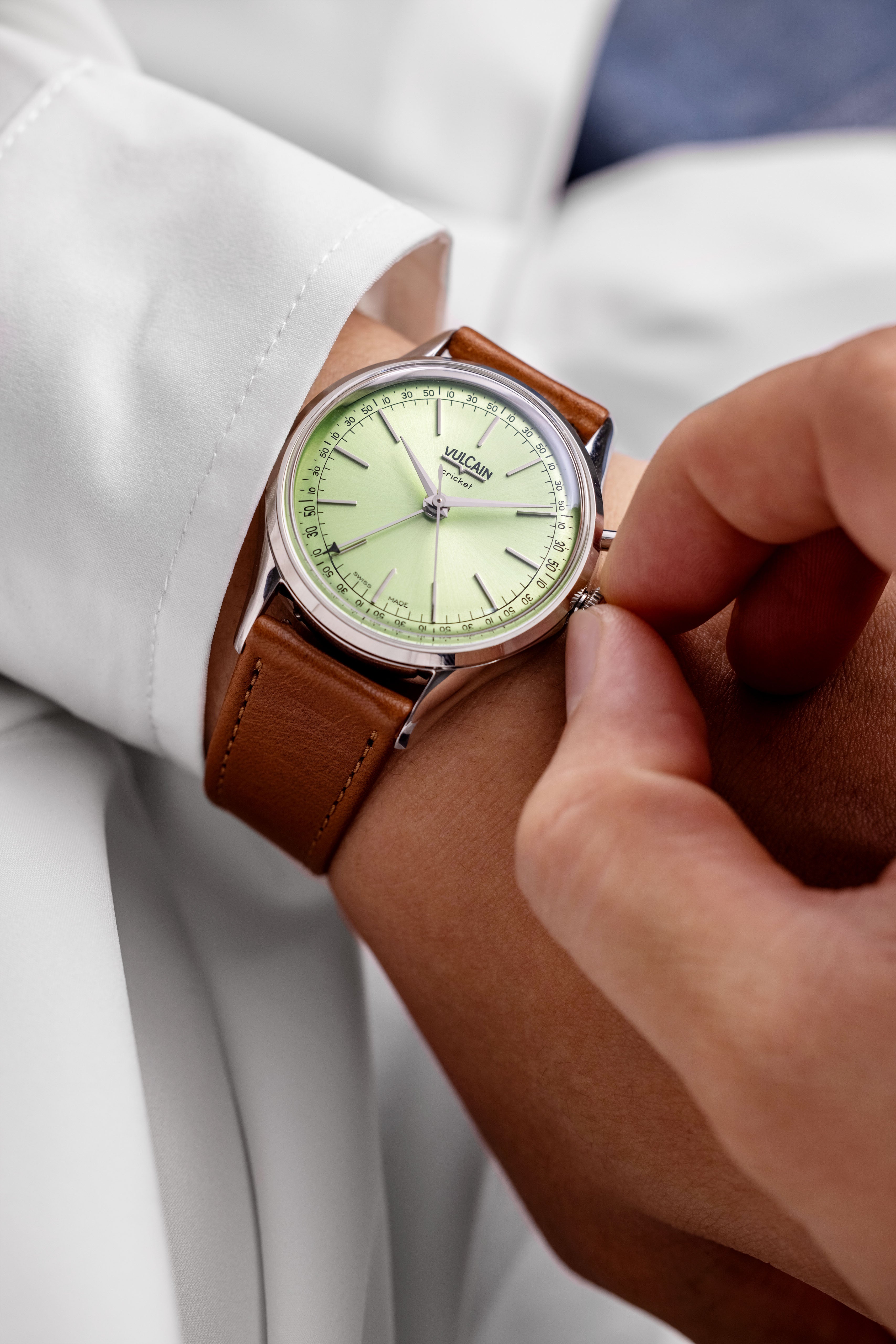 Cricket President 39 mm - Pistachio Green