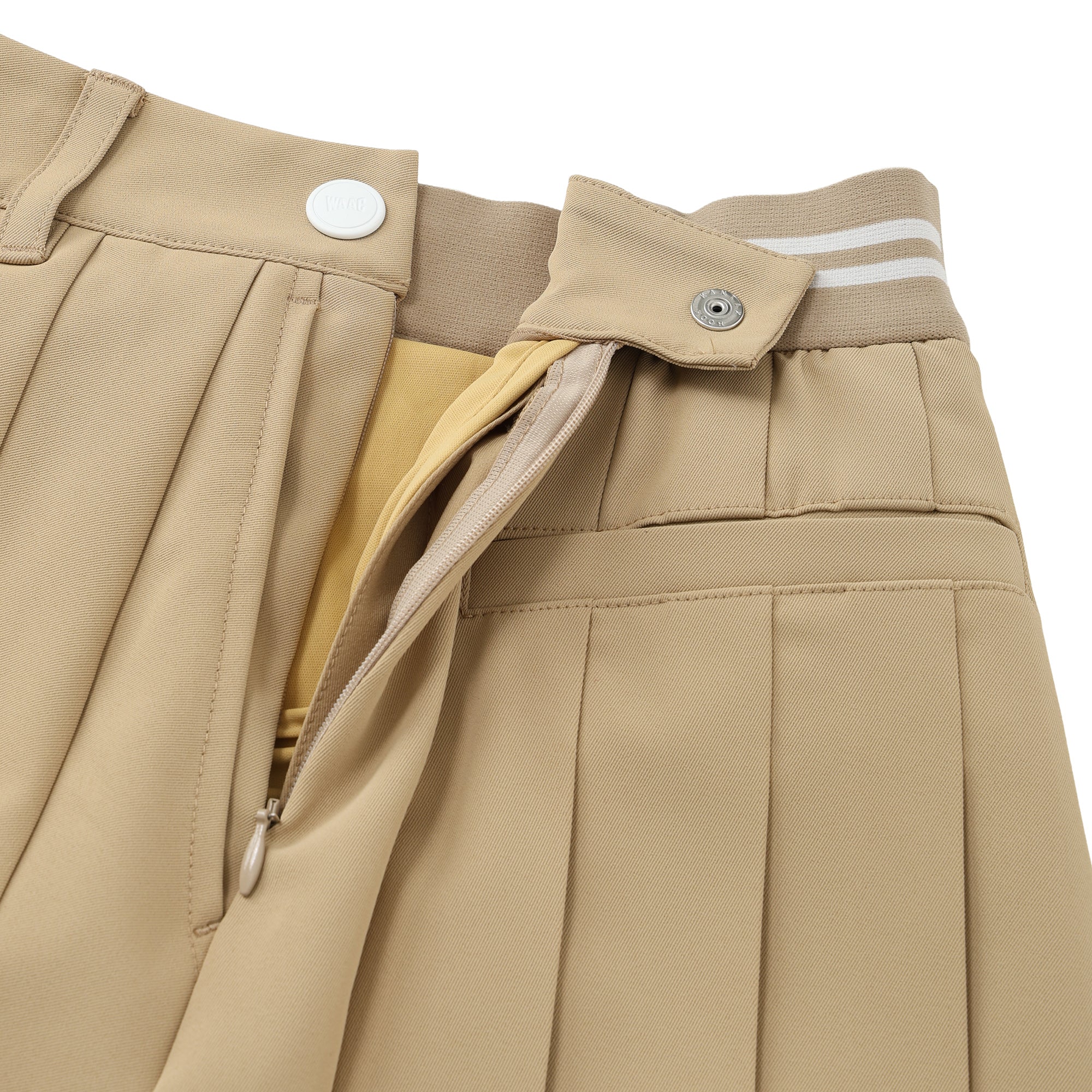 WOMEN ESSENTIALプリーツスカート ネイビー