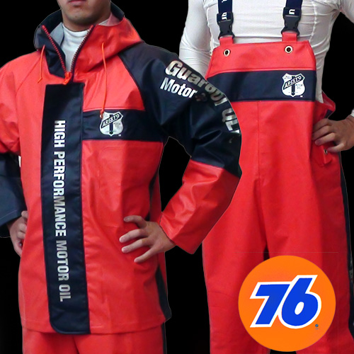 UNION76 ナナロク レッド セット ｜ 漁師カッパ専門店 Washirosa