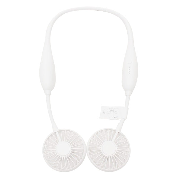 OUTLET】ネックファン 首掛け扇風機 首かけ 軽量 コンパクト ツイン