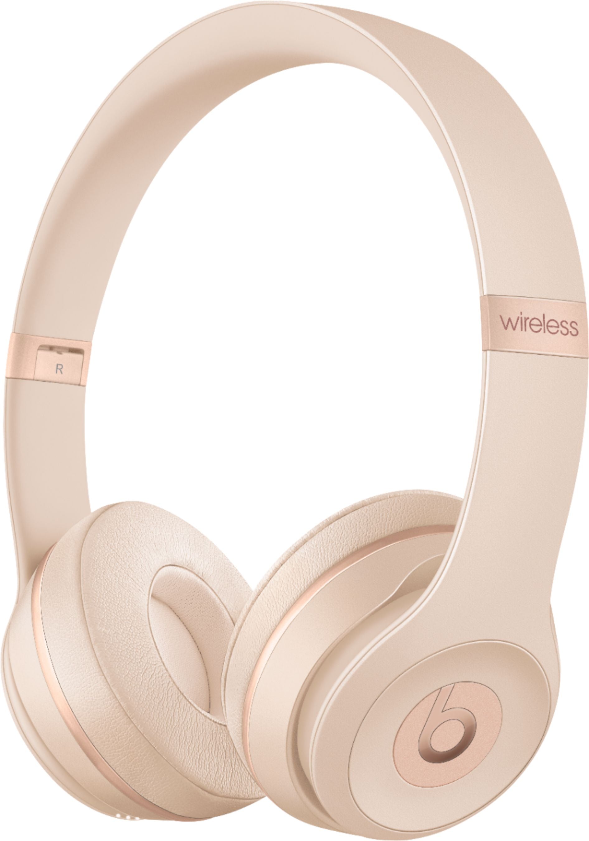 Beats Solo3 Wireless On-Ear Headphones, MR3Y2LL/A, Matte Gold