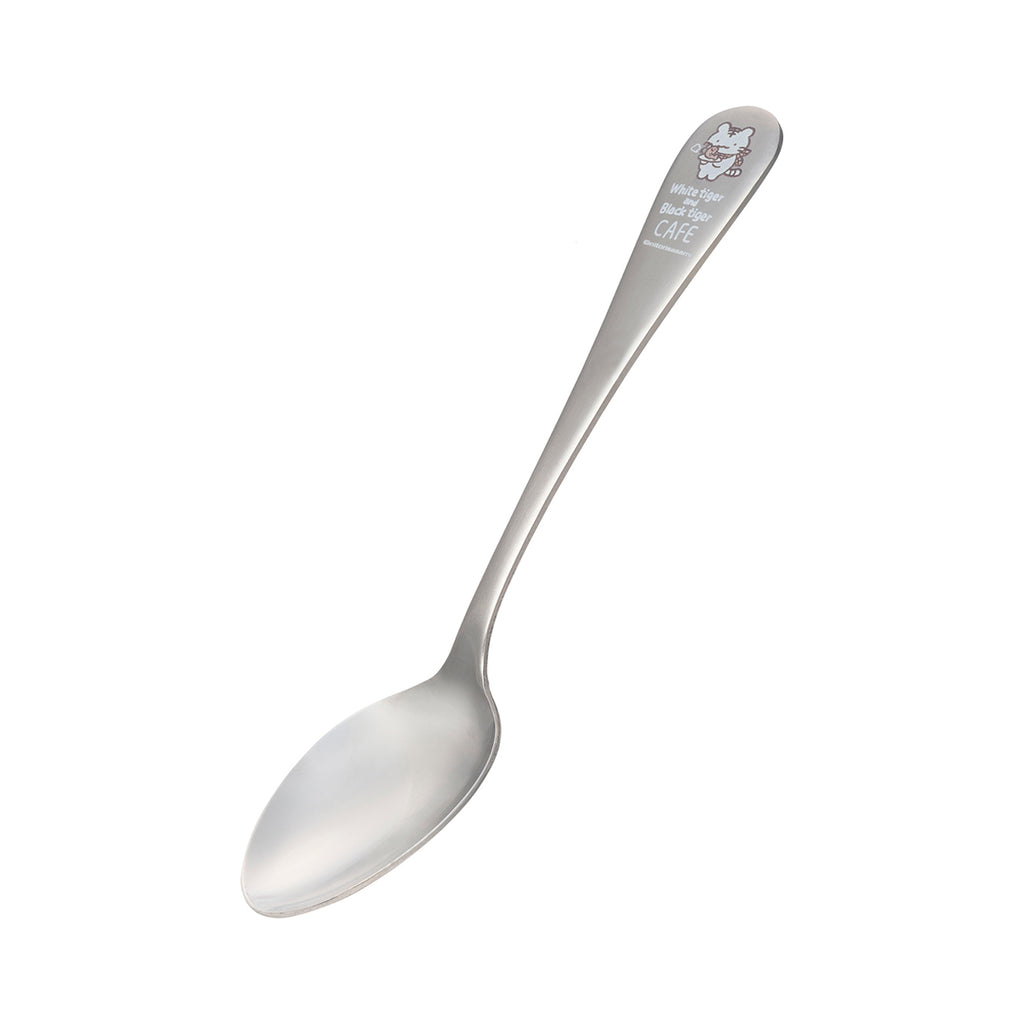 ホワイトタイガーとブラックタイガーカフェ スプーン | とらえびストア