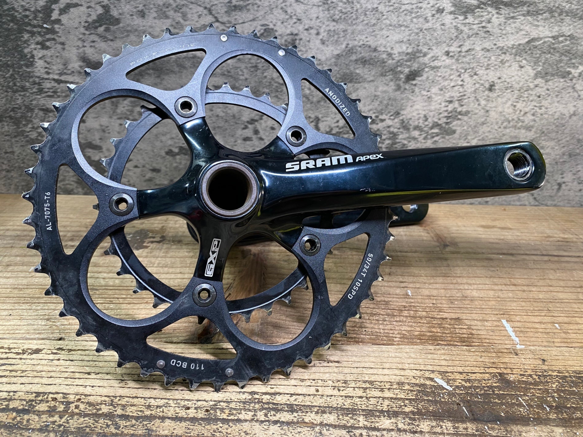 JI678 スラム SRAM APEX クランクセット GXP 50/34T 170mm – BICI